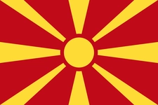 Bandeira da Macedônia do Norte