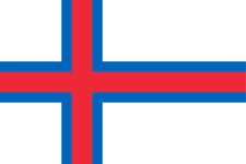 Bandeira das Ilhas Faroe